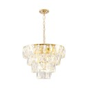Loft Industry Modern - Cascade Tile Chandelier